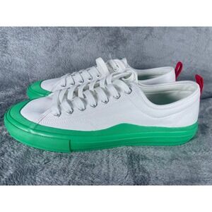Chick-fil-A Sweet & Spicy Sriracha Sneakers Womens 10 White Green Low Top Shoes